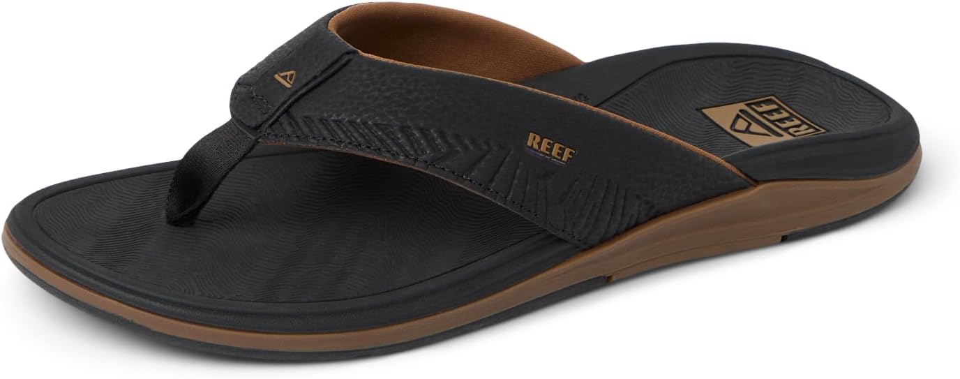 REEF Men's Sandals, Offshore BlackGum