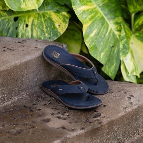 REEF Men's Sandals, Offshore BlackGum