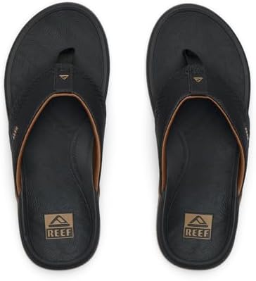 REEF Men's Sandals, Offshore BlackGum