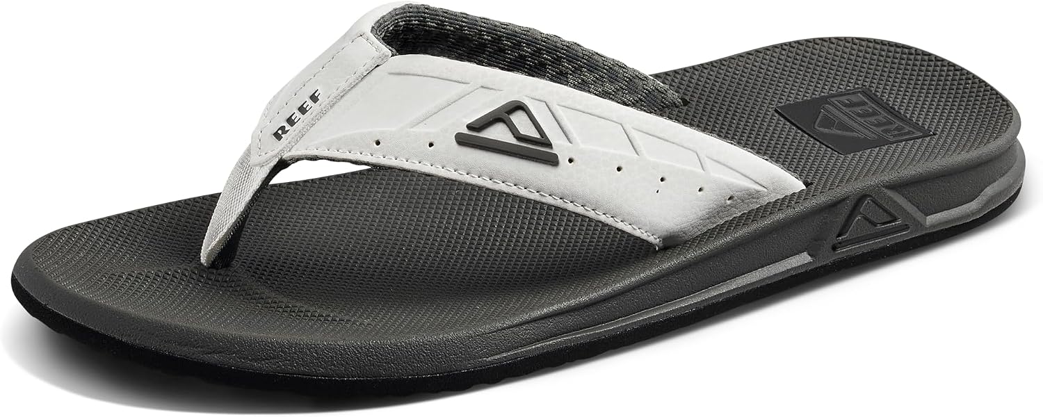 REEF Men's Phantoms Flip-Flop GreyWhite