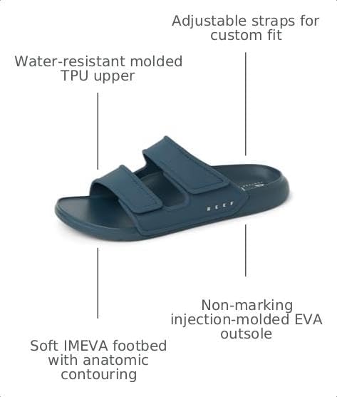 REEF Men's Oasis Adapt Slide Sandals Navy