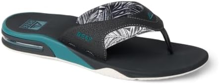 REEF Mens Sandals, Fanning GreyPalmSpruce
