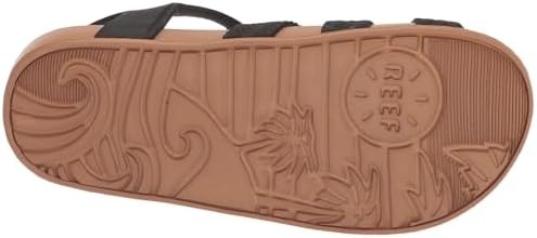 REEF Kids' Water Beachy Fisherman Sandals BlackTan