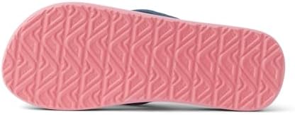 REEF Girls Kids Ahi Beach Flip Flop, Soft Cushion Footbed, Water Friendly initial