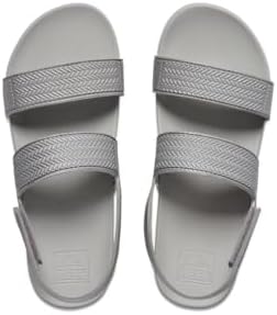 REEF Girls Kids Water Vista Platform Sandal, Water Friendly, Adjustable Strap Silver