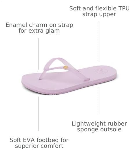 Reef Kids Kids Charming (Little KidBig Kid) Lavender Orchid