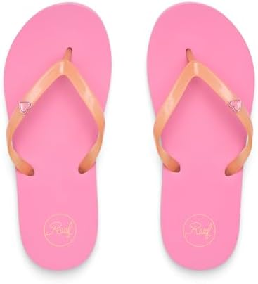 Reef Kids Kids Charming (Little KidBig Kid) Pink Heart