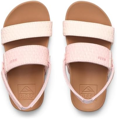 REEF Girls ToddlerLittle Kids Cushion Vista Sandal PinkTan