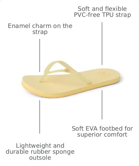 Reef Kids Kids Charming (Little KidBig Kid) Pale Banana