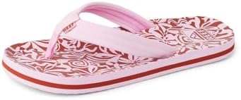 REEF Girls Kids Ahi Beach Flip Flop, Soft Cushion Footbed, Water Friendly initial