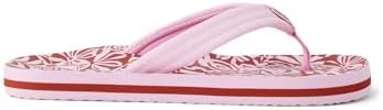 REEF Girls Kids Ahi Beach Flip Flop, Soft Cushion Footbed, Water Friendly initial
