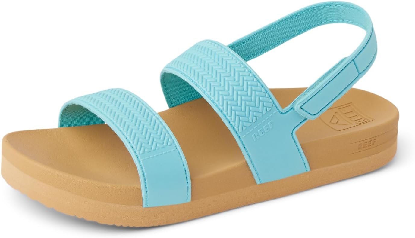 REEF Girls Kids Water Vista Platform Sandal, Water Friendly, Adjustable Strap Capri