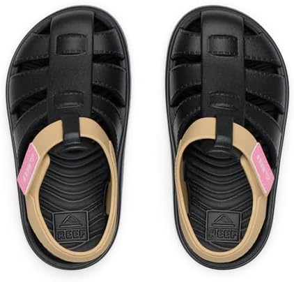 REEF Totally Beachin (Little Kid) BlackTan