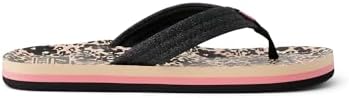 REEF Girls Kids Ahi Beach Flip Flop, Soft Cushion Footbed, Water Friendly initial