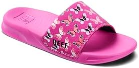Reef Girls Kids One Slide Sandal Orchid Butterfly