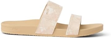 REEF Cushion Vista (Big Kid) WhiteFloral Tan