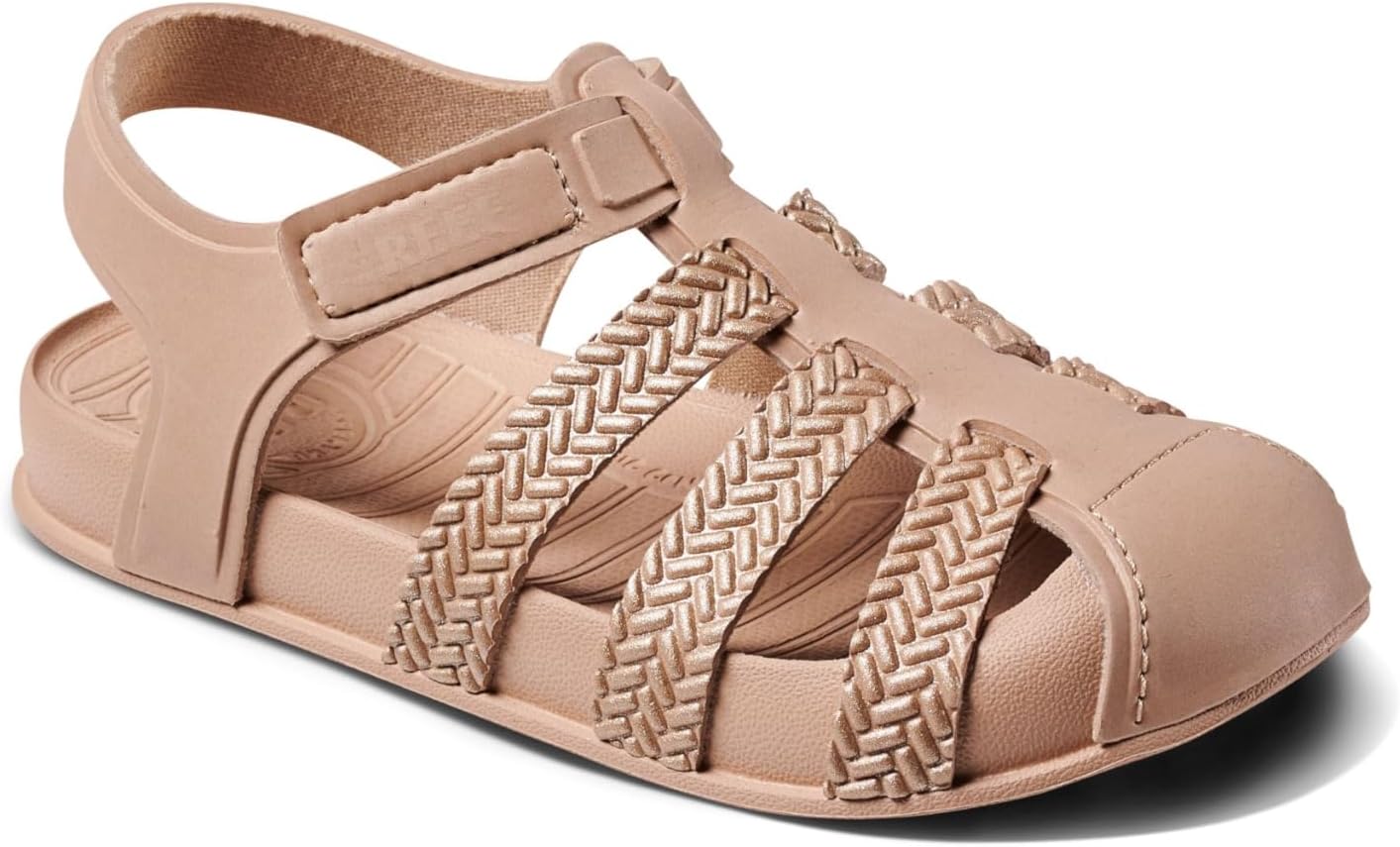 REEF Kids' Water Beachy Fisherman Sandals Golden Hour