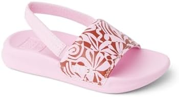 REEF Girls ToddlerLittle Kids One Slide Sandal Pink Modern Floral