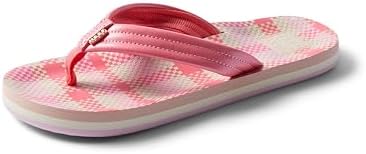 REEF Girls Kids Ahi Beach Flip Flop, Soft Cushion Footbed, Water Friendly initial
