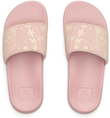 Reef Girls Kids One Slide Sandal Dusty Pink Floral