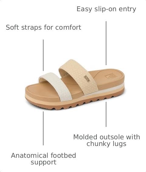 Reef Kids Vista Hi (Big Kid) Beige Cream