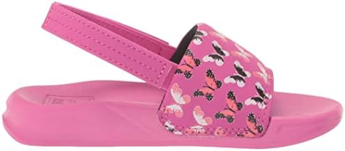 REEF Girls ToddlerLittle Kids One Slide Sandal Orchid Butterfly