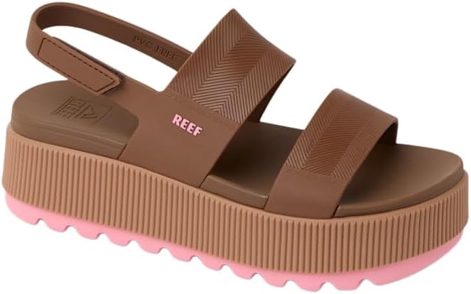 REEF Women's Sandals, Water Vista Higher ChocolatePink