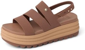 REEF Womens Sandals, Water Vista Higher 2 Chocolate