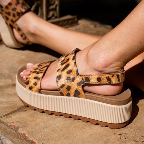 REEF Women's Sandals, Water Vista Higher Leopard