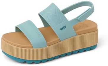 REEF Women's Sandals, Water Vista Higher Blue Haze-tan