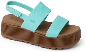 REEF Women's Sandals, Water Vista Higher AquaChocolate