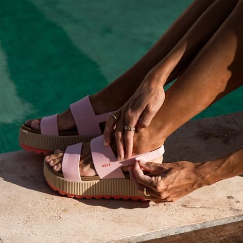 REEF Women's Sandals, Water Vista Higher English Rose