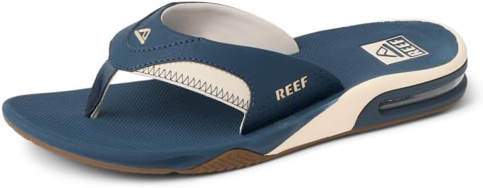 REEF Mens Sandals, Fanning Navy-oat