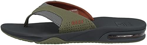 REEF Mens Sandals, Fanning OliveRust