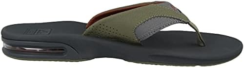 REEF Mens Sandals, Fanning OliveRust