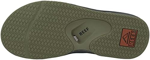 REEF Mens Sandals, Fanning OliveRust