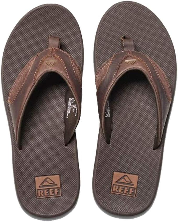 REEF Mens Sandals, Fanning Brown