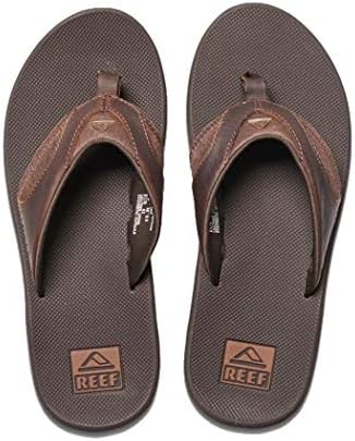 REEF Mens Sandals, Fanning Brown