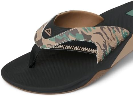 REEF Mens Sandals, Fanning BlackCamo