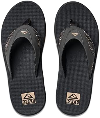 REEF Mens Sandals, Fanning Tan Topo