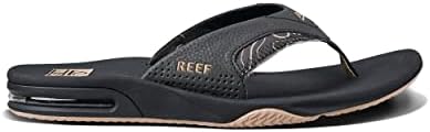 REEF Mens Sandals, Fanning Tan Topo