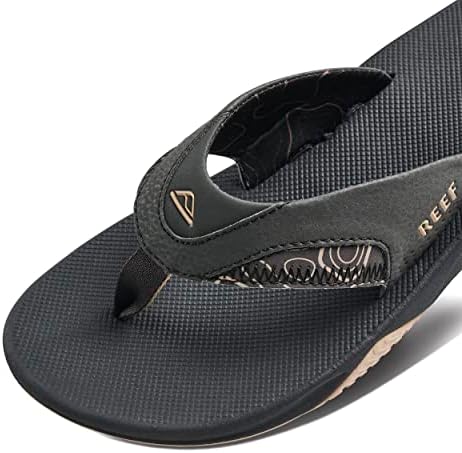REEF Mens Sandals, Fanning Tan Topo