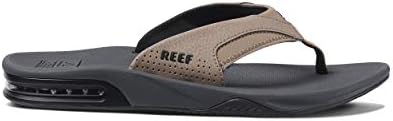 REEF Mens Sandals, Fanning TanBlackTan