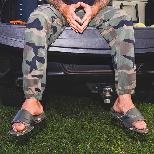 REEF Men's Sandals Fanning Slide H20 Grey