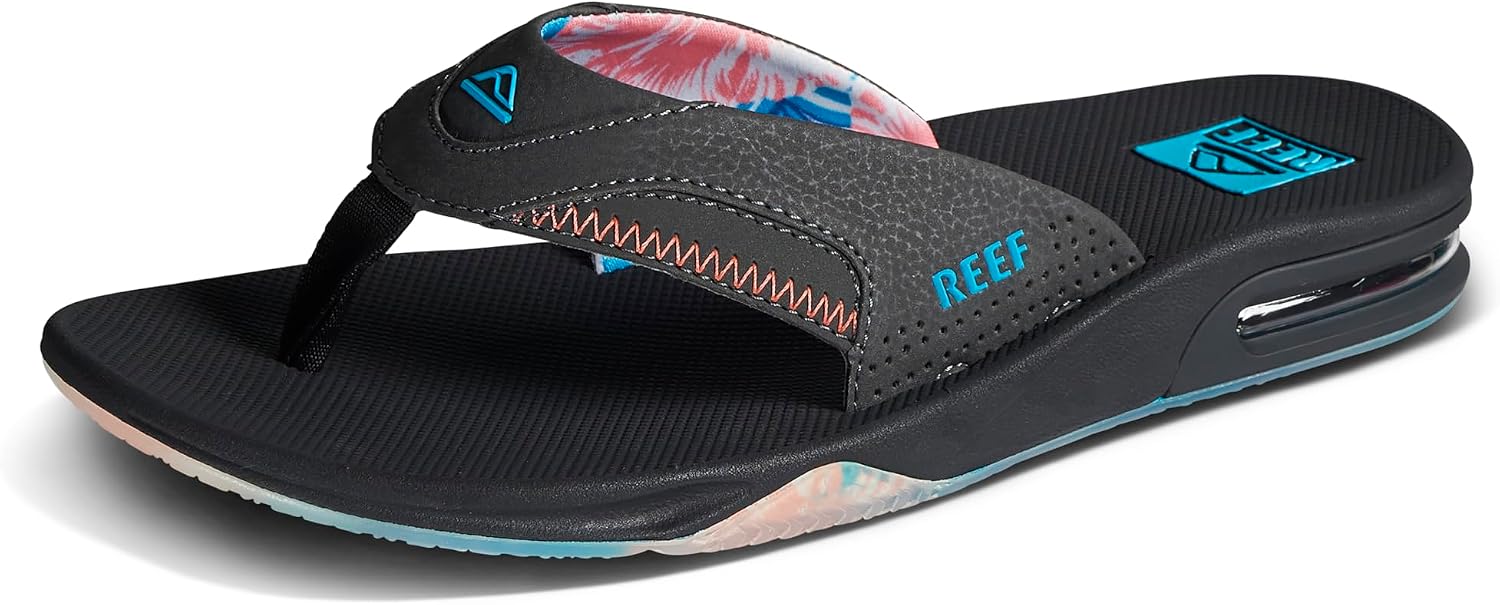 REEF Mens Sandals, Fanning Tropic Soul