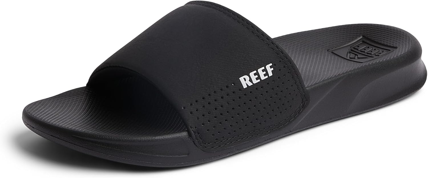Reef Men's One Slide Sandal Black