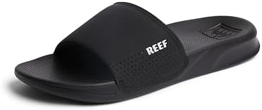 Reef Men's One Slide Sandal Black