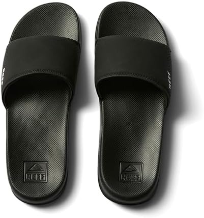 Reef Men's One Slide Sandal Black