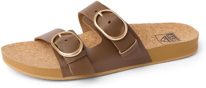 REEF Womens Sandals, Vista Kara Chocolate