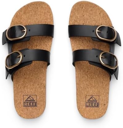 REEF Womens Sandals, Vista Kara Black